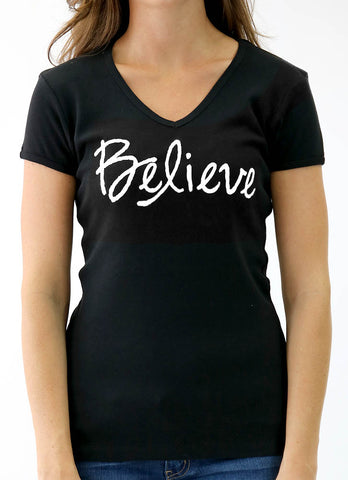 BELIEVE SPONGE FLEECE WIDENECK SWEATSHIRT