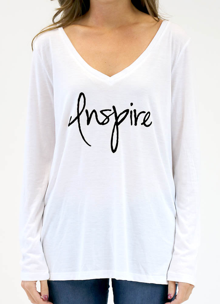 INSPIRE – LONG SLEEVE FLOWY