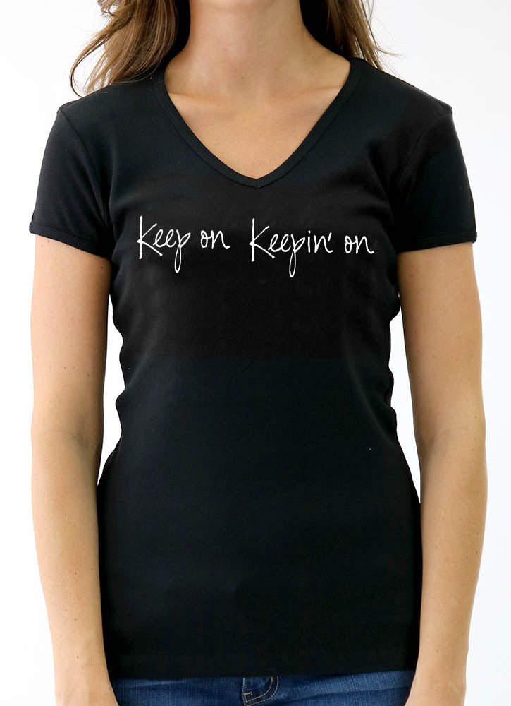 KEEP ON KEEPIN ON – BABY RIB TEE