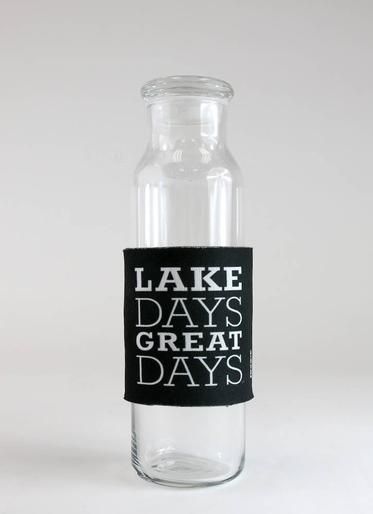 LDGD GLASS BOTTLE WITH SLEEVE