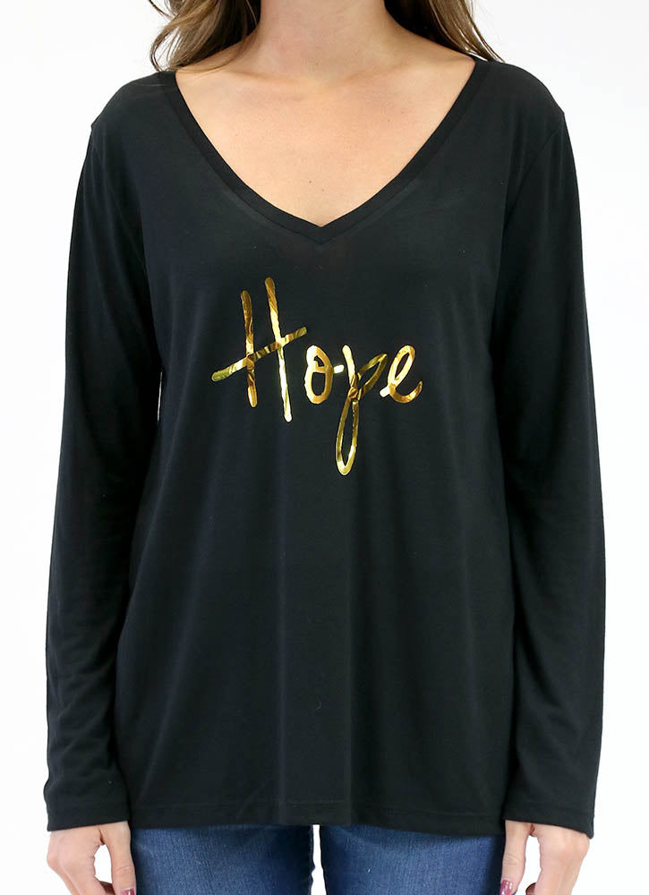 HOPE – LONG SLEEVE FLOWY