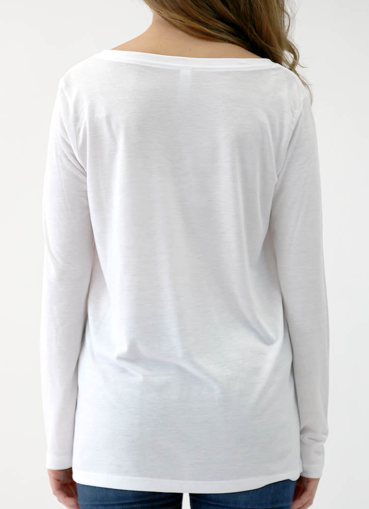 BELIEVE – LONG SLEEVE FLOWY