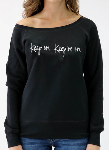KEEP ON KEEPIN' ON – LONG SLEEVE FLOWY
