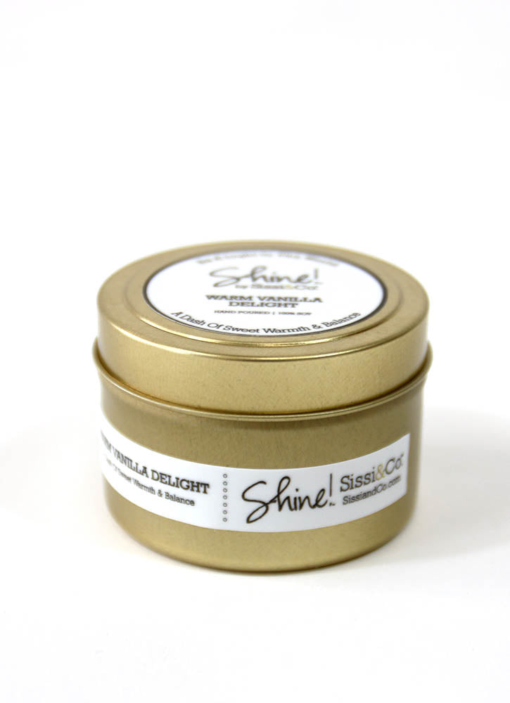 Warm Vanilla Delight - 4oz Candle
