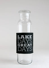 LDGD GLASS BOTTLE WITH SLEEVE