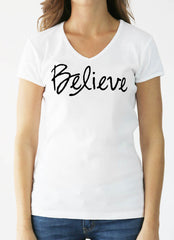 BELIEVE – BABY RIB TEE