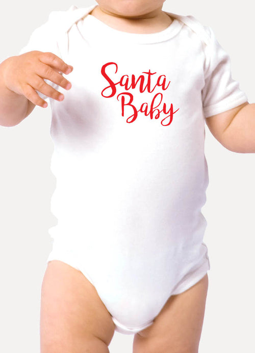 SANTA BABY - ONESIE